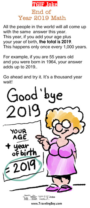 Parting Shot: End of Year 2019 Math