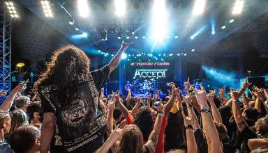metal band at the 70000 Tons of Metal cruise