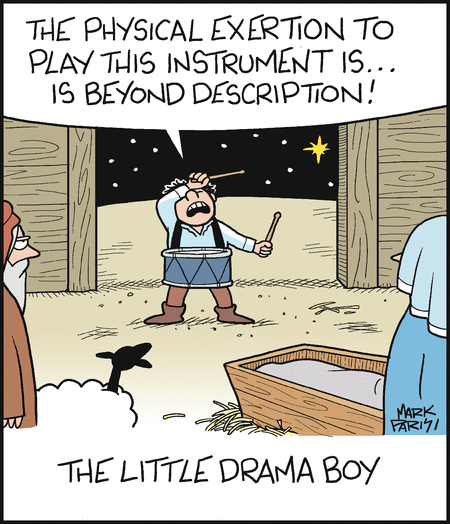 Parting Shot: Little Drama Boy