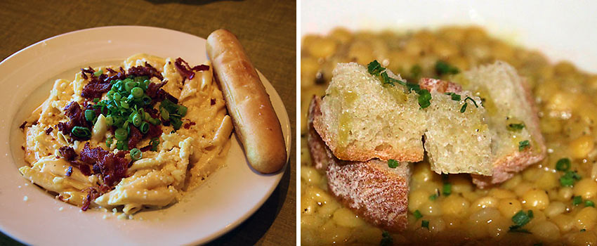 dishes at restaurants in Pullman
