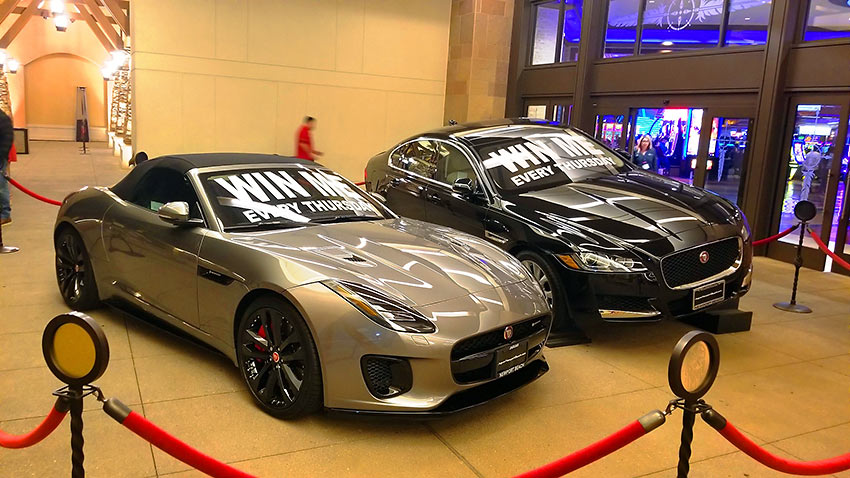 car prizes at San Manuel Casino
