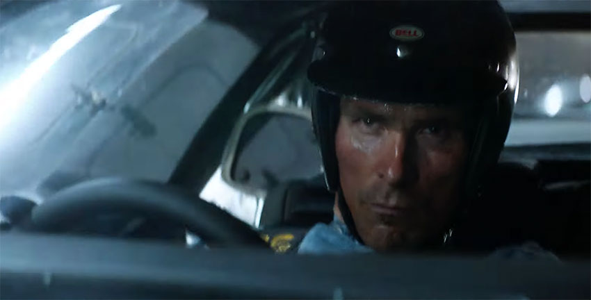 Christian Bales in 'Ford v Ferrari'