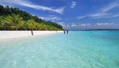 white sand beach at Porta Vega Beach Resort, Dimasalang, Masbate