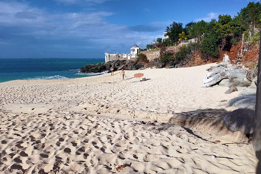 beach at St. Martin