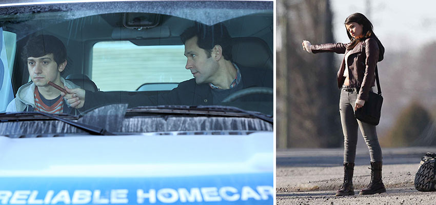 Craig Roberts, Paul Rudd and Selena Gomez in 'The Fundamentals of Caring'