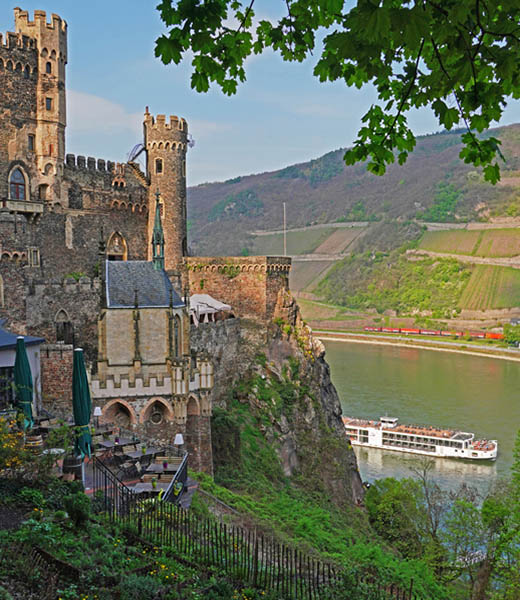 Viking Cruise Lines long boat river cruise ship Baldur