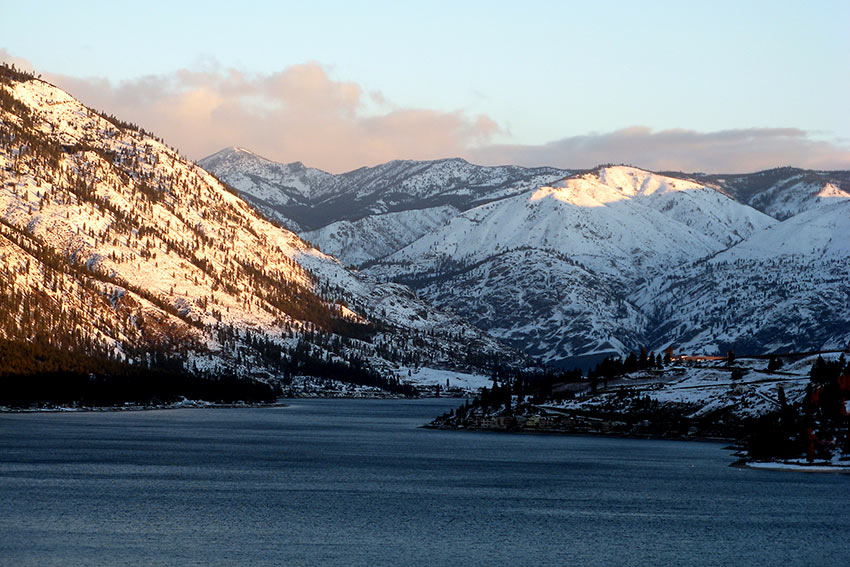 photo by Themerganser via Wikimedia Commons Lake Chelan, north-central Washington