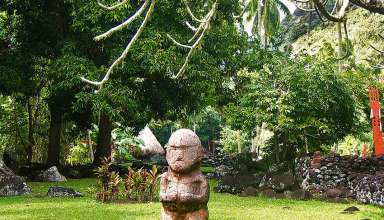 Tahiti marae