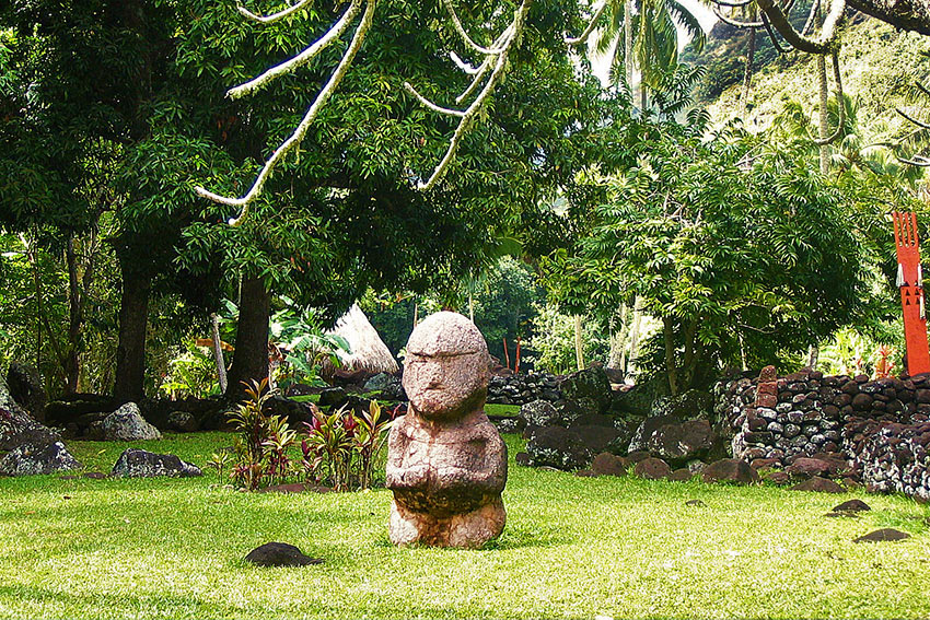 Tahiti marae