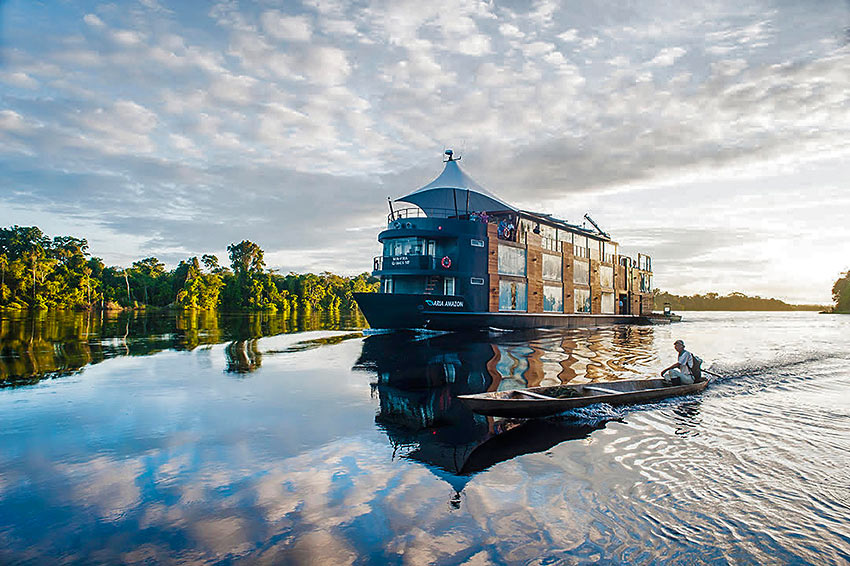 cruising the Peruvian Amazon Rainforest