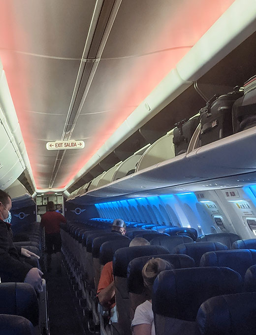 empty plane