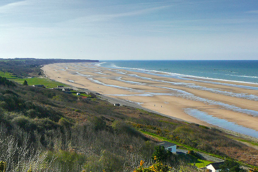 photo by Steve Rosenfield Normandy beach, France