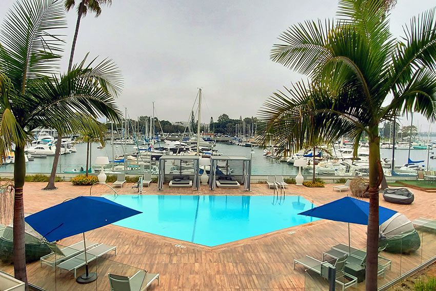 Marina del Rey Hotel pool