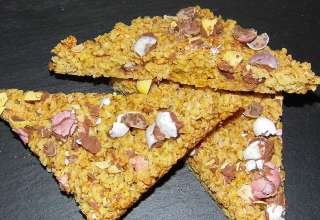 mini egg flapjacks