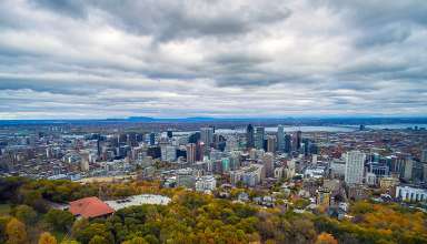 Montreal viewed from Mount Royal
