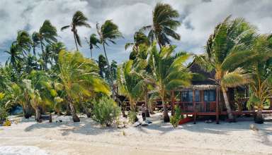One Foot Island Post Office, Aitutaki, Cook Islands