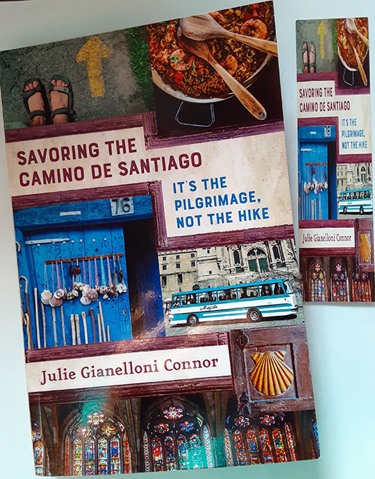 'Savoring the Camino de Santiago' book cover