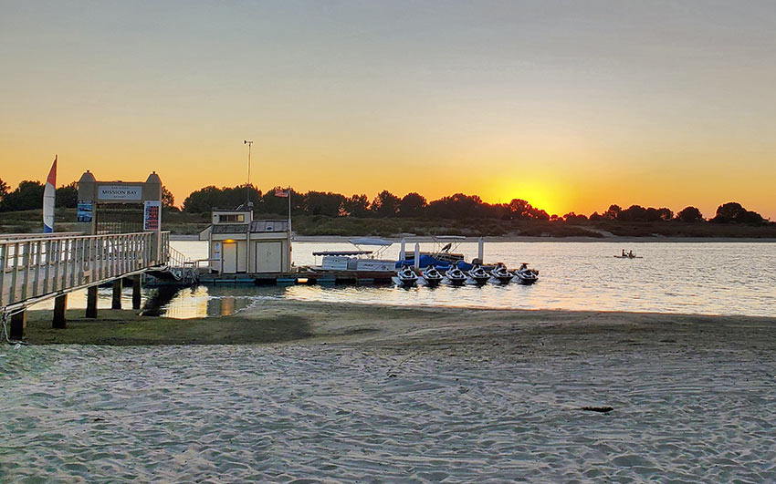 Mission Bay sunset