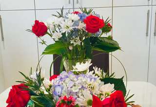Alice's Table flowers