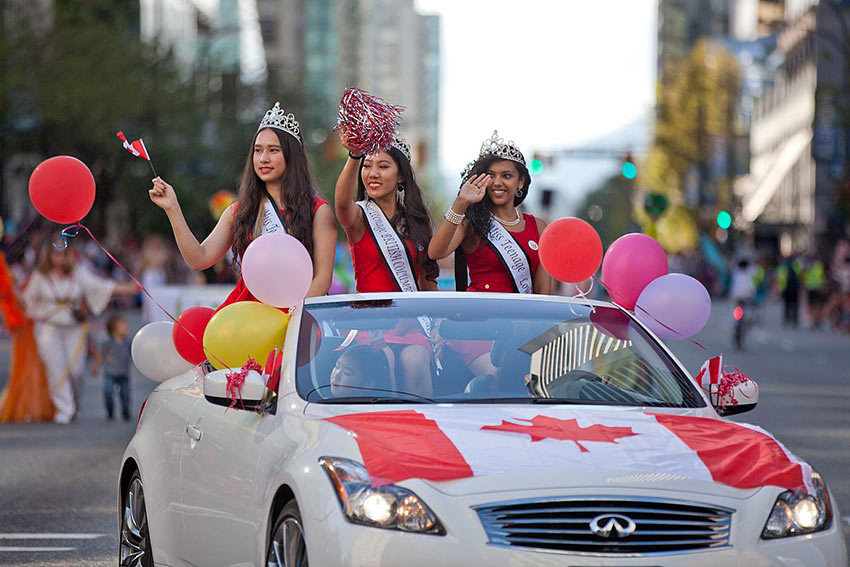 Canada Day parade