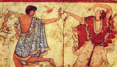 Etruscan dancers