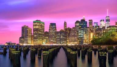 New York Ciy at night