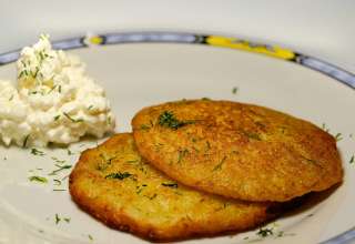 potato latkes