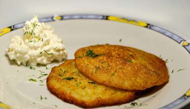 potato latkes