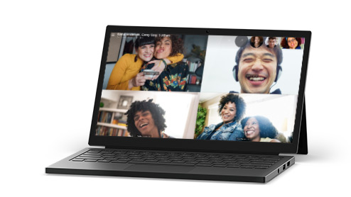 group video call-online party