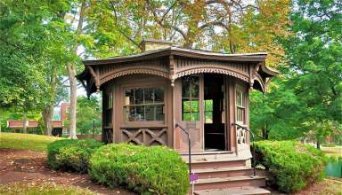Mark Twain's study in Elmira College, New York