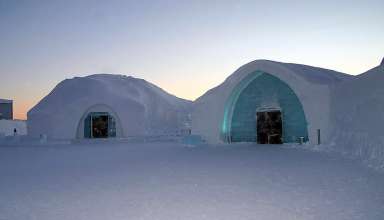 the Icehotel in Jukkasjärvi, Sweden