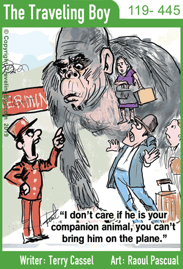 Travel Cartoon