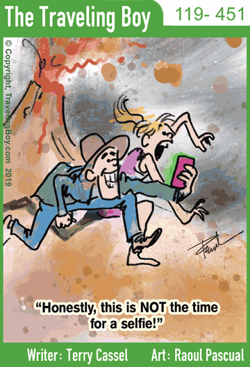 Travel Cartoon