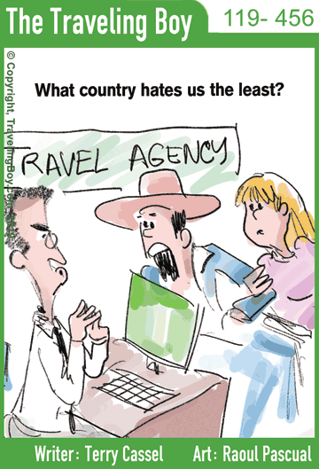 Travel Cartoon