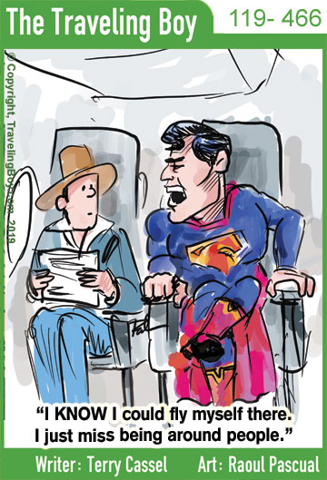 Travel Cartoon