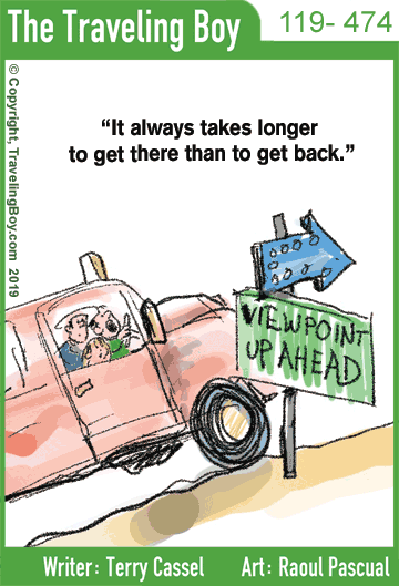 Travel Cartoon