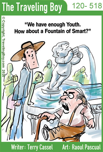 Travel Cartoon