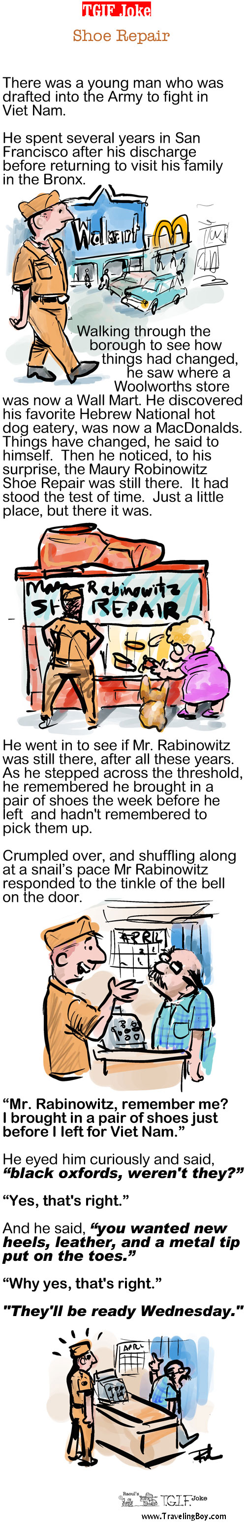 TGIF Joke of the Week: Shoe Repair