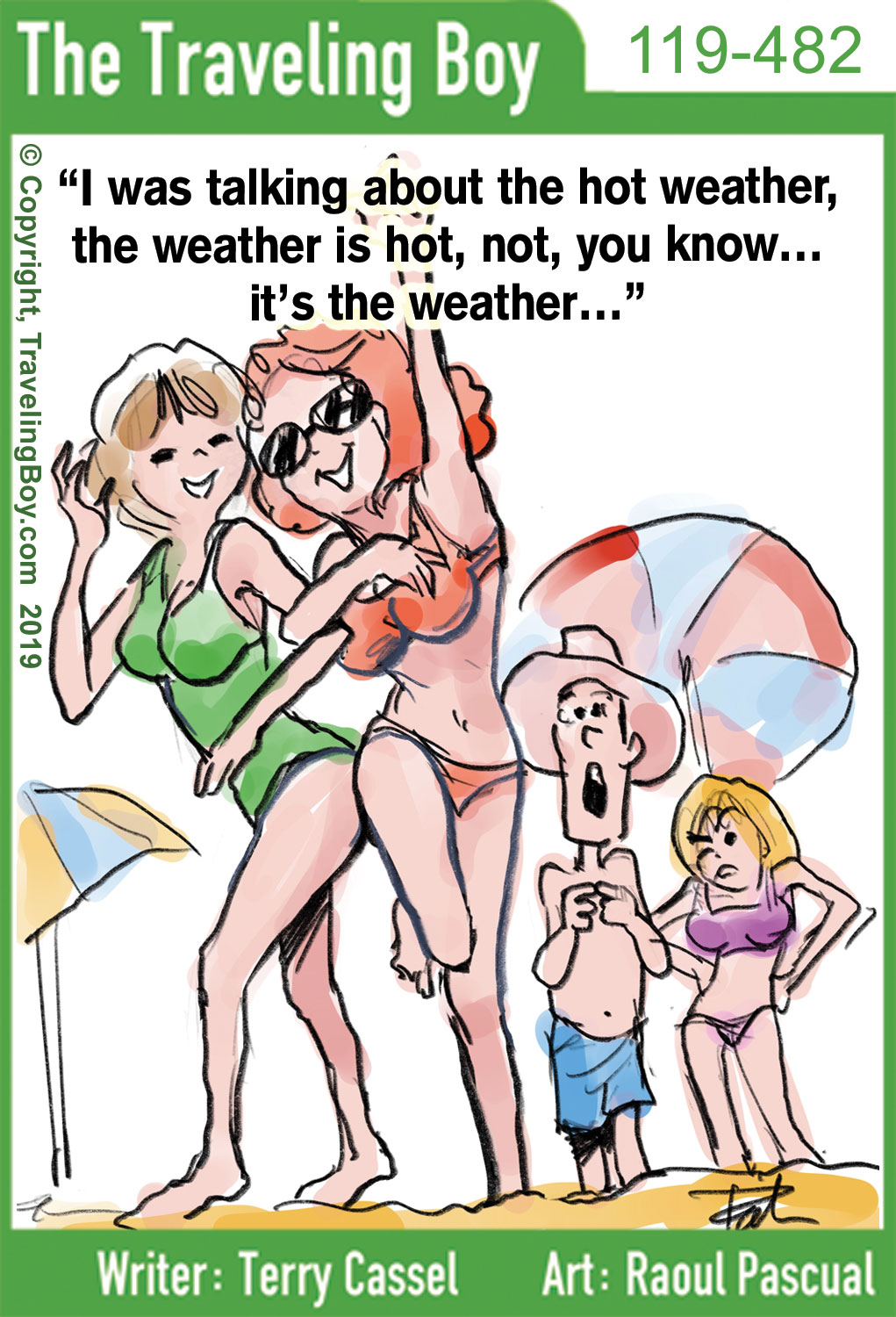 Travel Cartoon