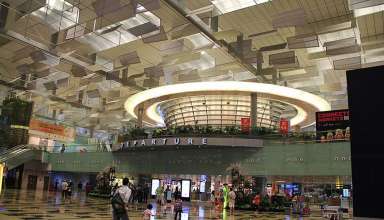 Changi Airport Sinapore. Courtesy Wikimedia Commons