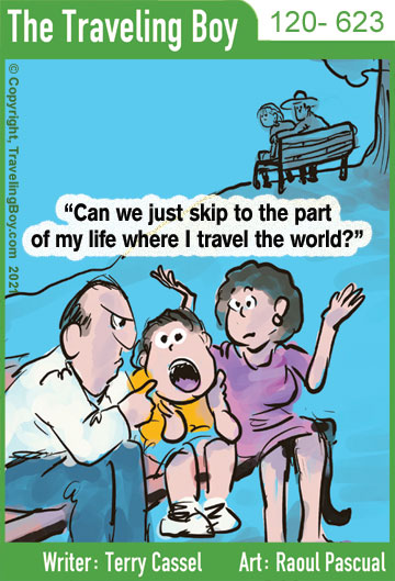 Travel Cartoon