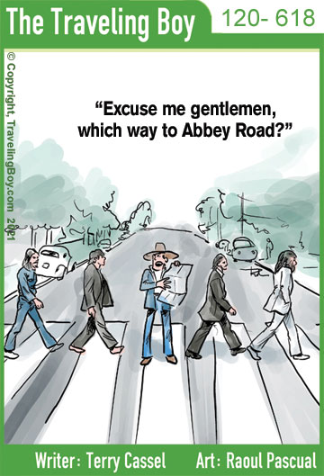Travel Cartoon