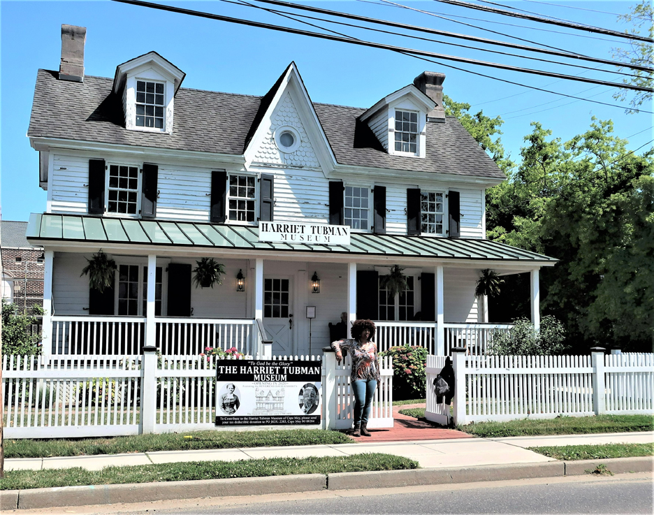 The Harriet Tubman Museum housed in late 18th century building, in Cape May, NJ Photo by Victor Block