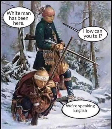 Indian speaks English