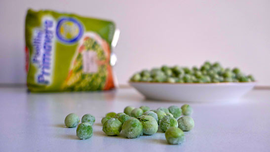frozen baby spring peas
