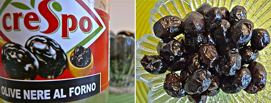 black olives
