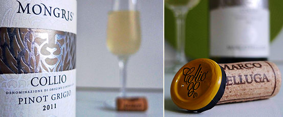 the Collio DOC Mongris Pinot Grigio from the Marco Felluga Winery